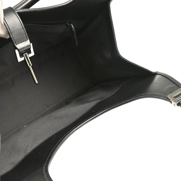 Gucci Black GG Jackie Handbag - Picture 10 of 11